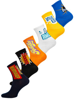 Dámske ponožky-mix farieb Bolf J34101-6P