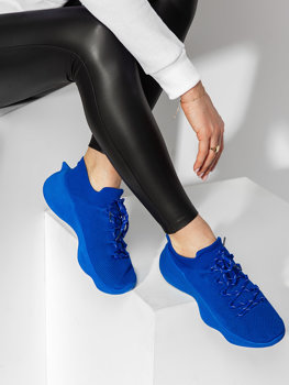 Modré dámske sneakers tenisky Bolf G23