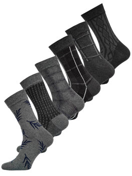 Pánske ponožky-mix farieb so vzorom Bolf M8-6P-2