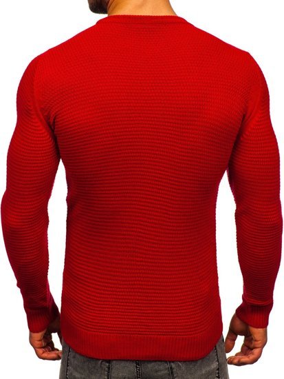 Červený pánsky sveter Bolf 4604