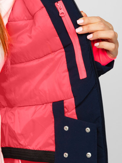 Tmavomodrá dámska športová zimná bunda Bolf HH012A