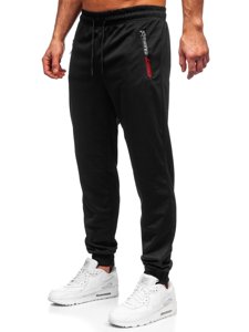Čierne pánske jogger nohavice Bolf JX9515