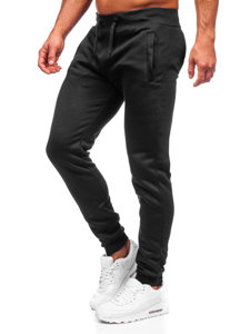 Čierne pánske jogger nohavice Bolf XW01-A