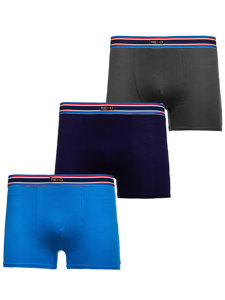 Pánske boxerky v 3 rôznych farbách Bolf 1BE704V-3P 3 PACK