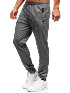 Sivé pánske jogger nohavice Bolf JX1033